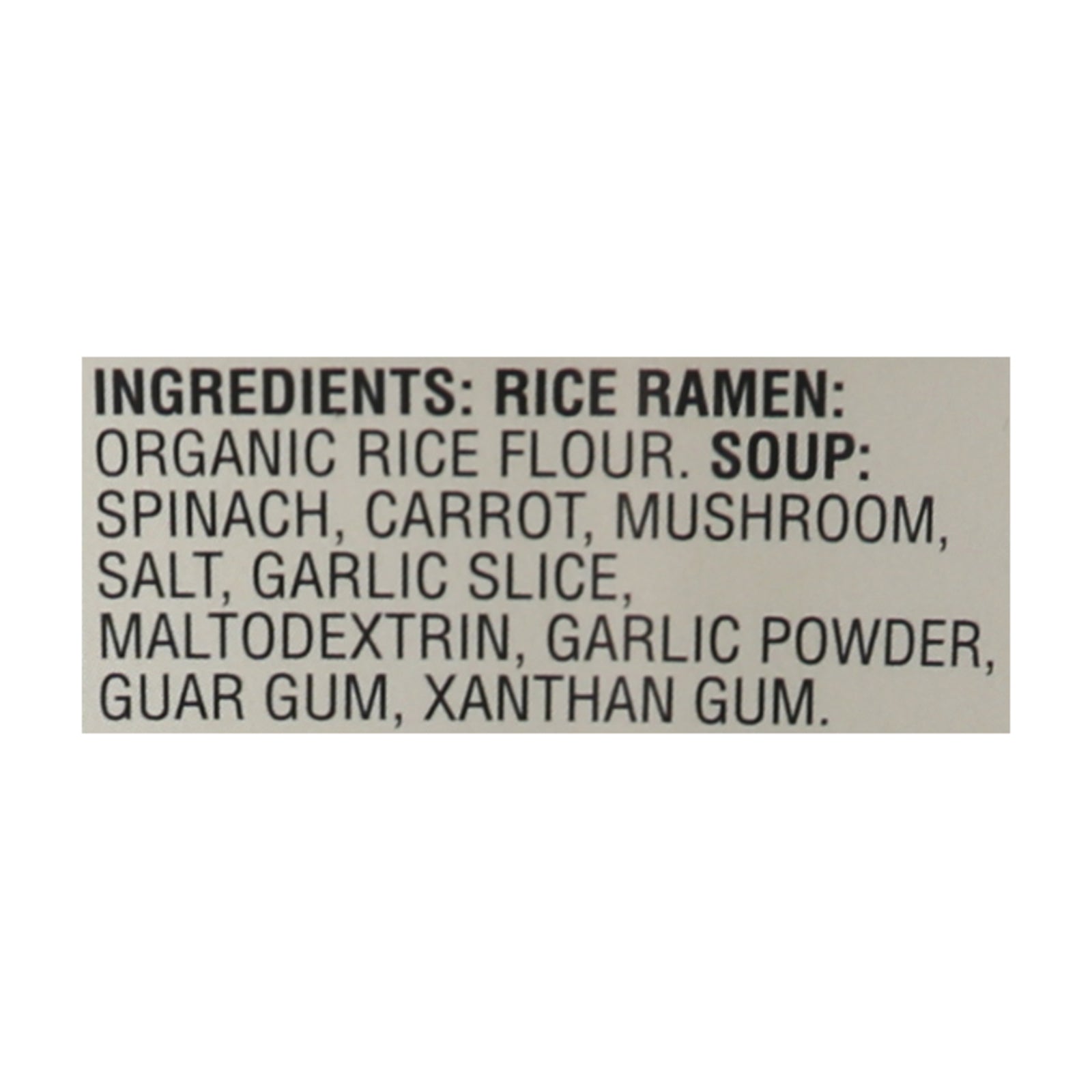 Koyo - Ramen Gar Vegetable - Case Of 6-2 Oz