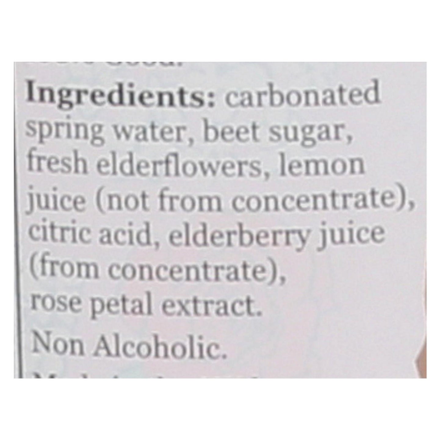 Belvoir - Organic Lemonade - Elderflower And Rose - Case Of 12 - 8.4 Fl Oz.