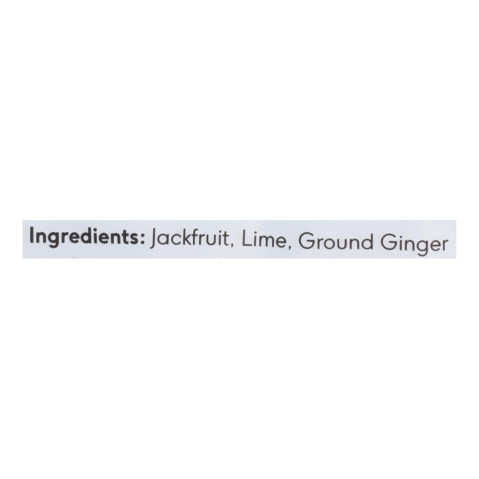 Amazi Foods - Jackfruit Chws Ginger Lime - Case Of 6-2.3 Oz