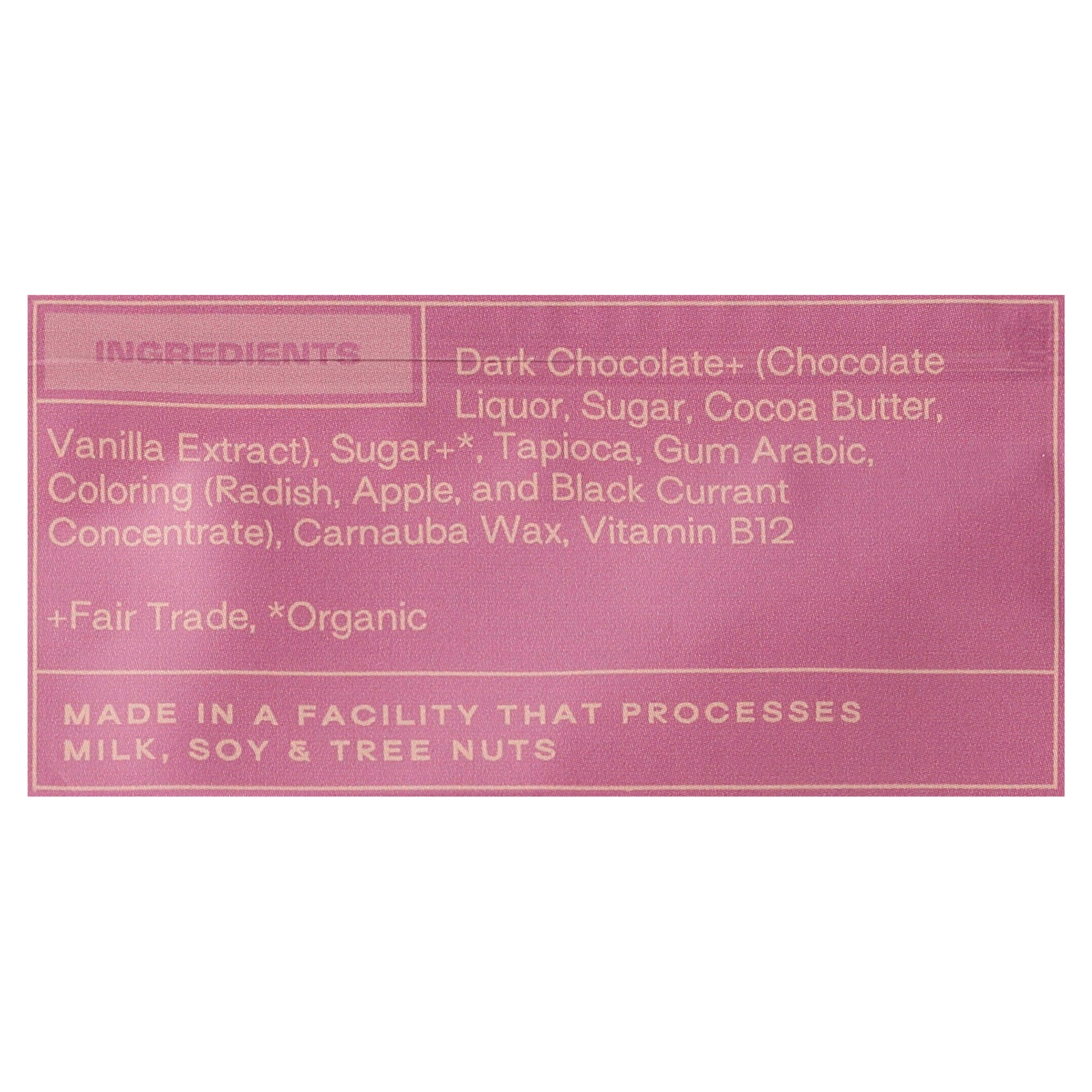 Sourse - Hype Bites Vitamin Infused Chocolate - Case Of 6-2.2 Oz