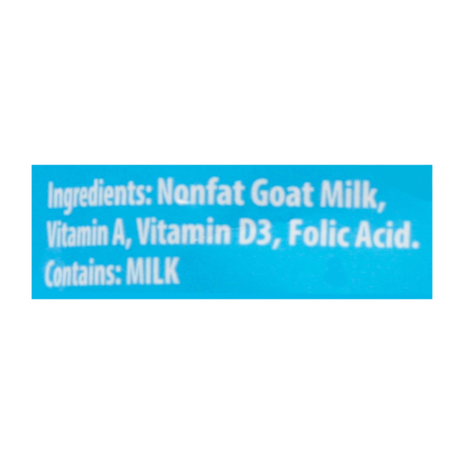 Meyenberg - Goat Milk Powdrd Non Fat - Case Of 6-12 Oz