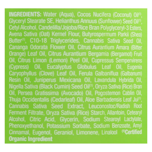 Jason Natural Products - Moistrzng Cream Canbis Satv - 1 Each-4 Oz