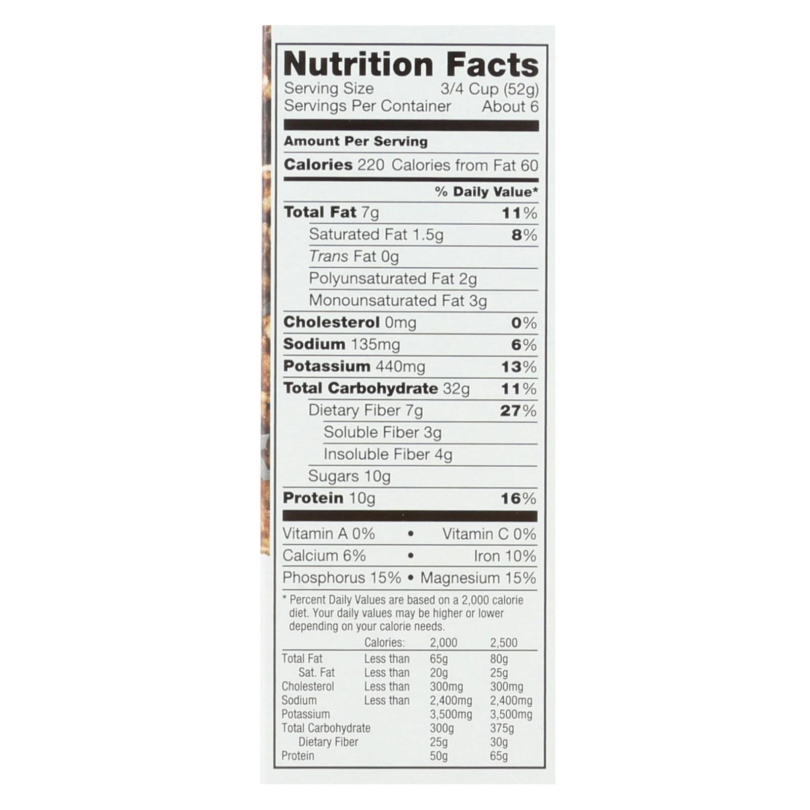 Kashi Cereal - Chocolate Crunch - Case Of 8 - 12.2 Oz.