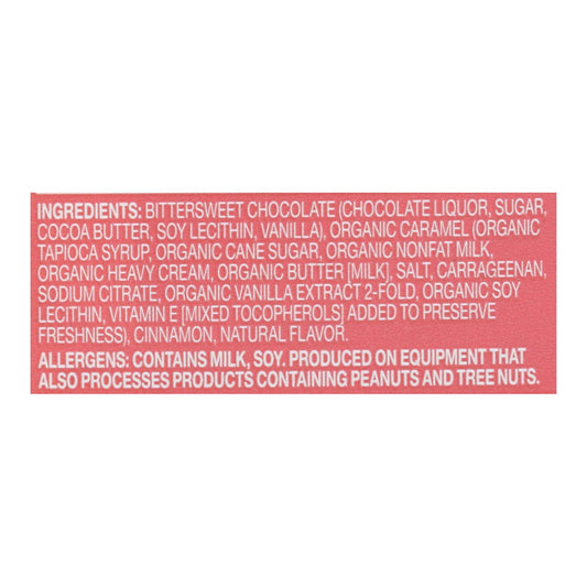 Endangered Species Chocolate Polar Bear Dark Chocolate W/caramel & Spiced Apple - Case Of 12 - 3 Oz