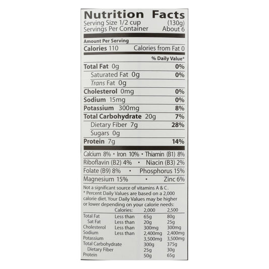 Eden No Salt Added Organic Navy Beans  - Case Of 12 - 29 Oz