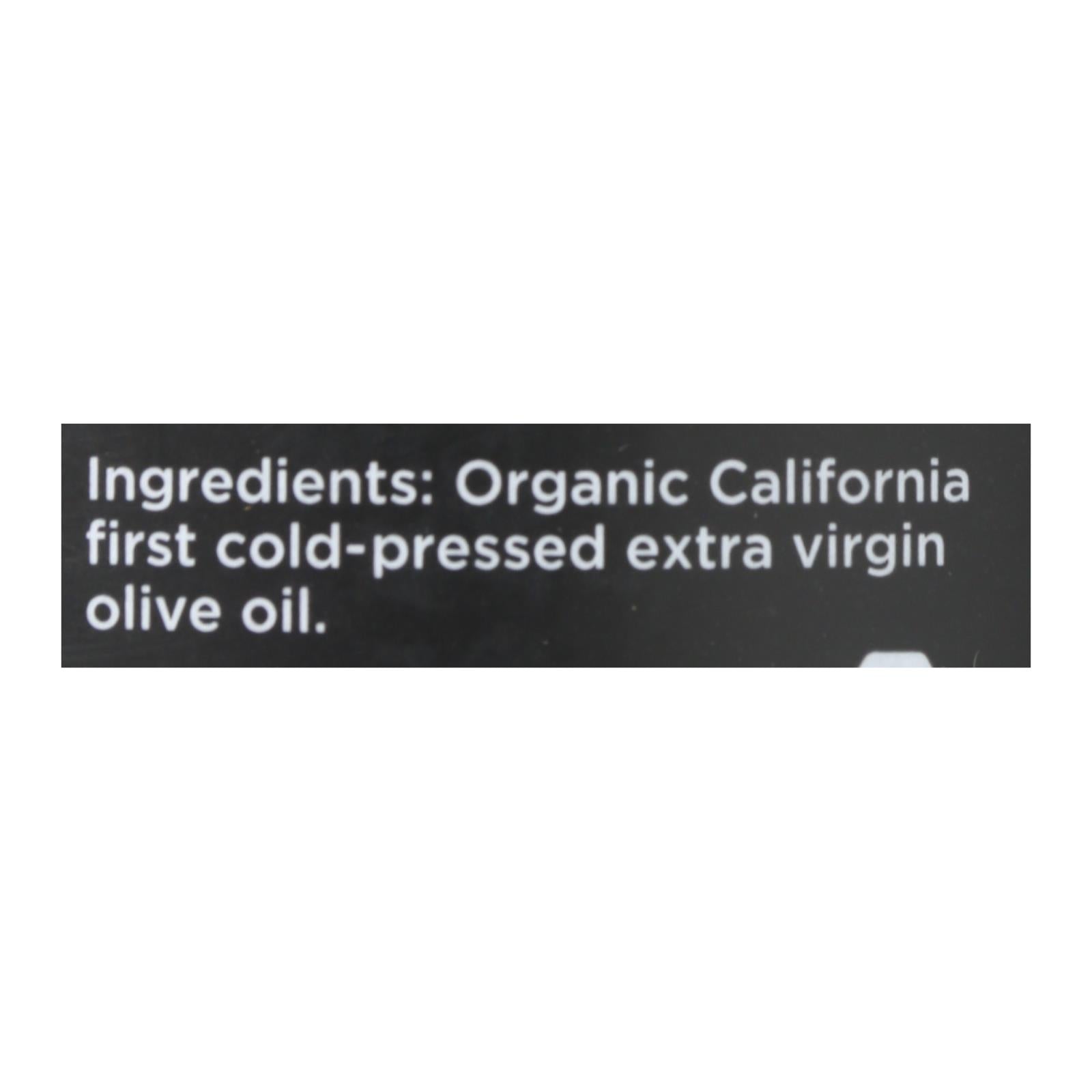 O Olive Oil - Olive Oil Organic Cali Evoo - Case Of 6-25.36 Oz