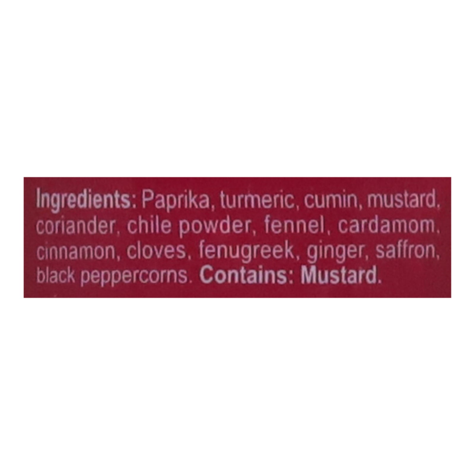 Curious Spoon - Curry Powder Kashmiri Safrn - Case Of 6-1.3 Oz