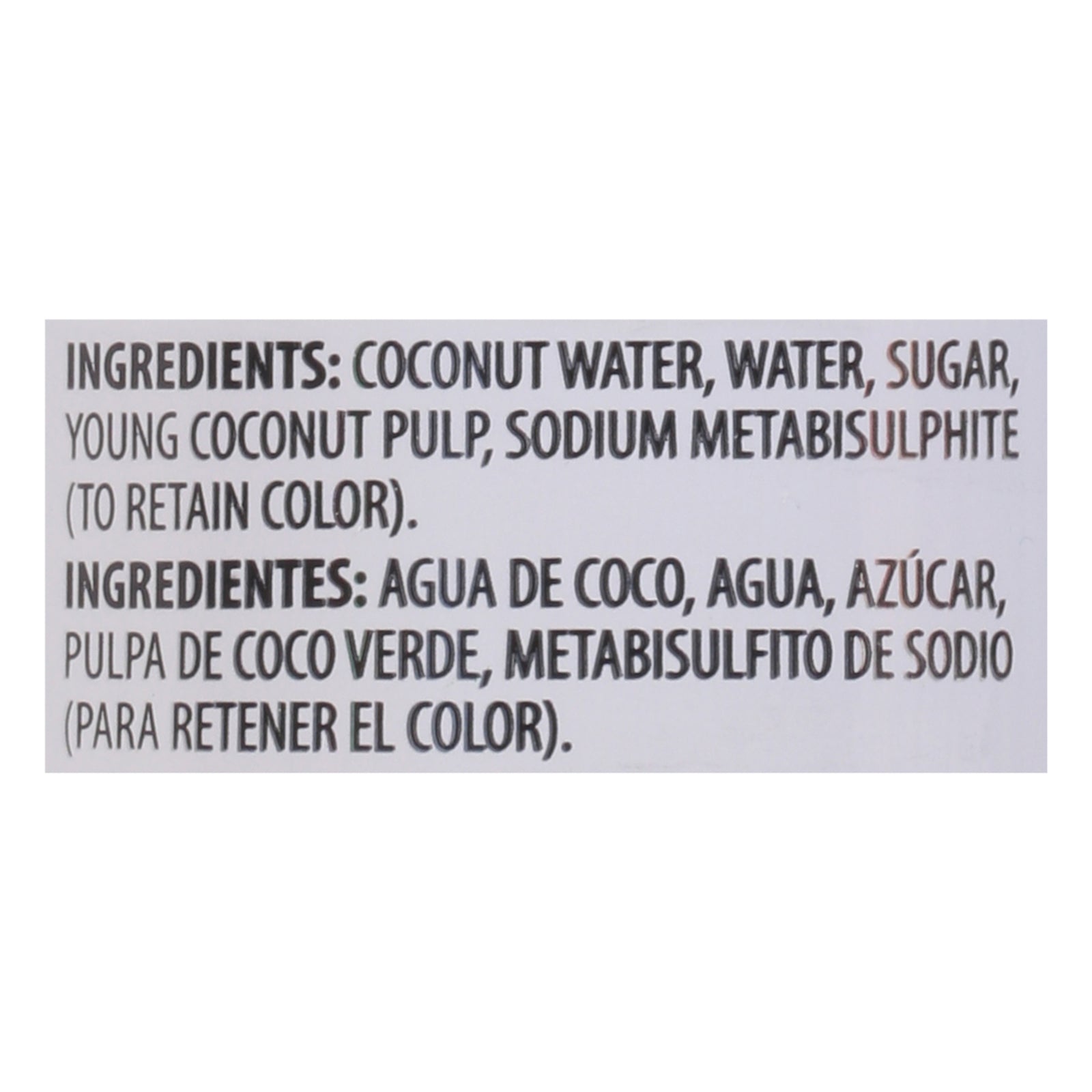 La Fe - Beverage Coconut Water - Case Of 24-16.9 Fz