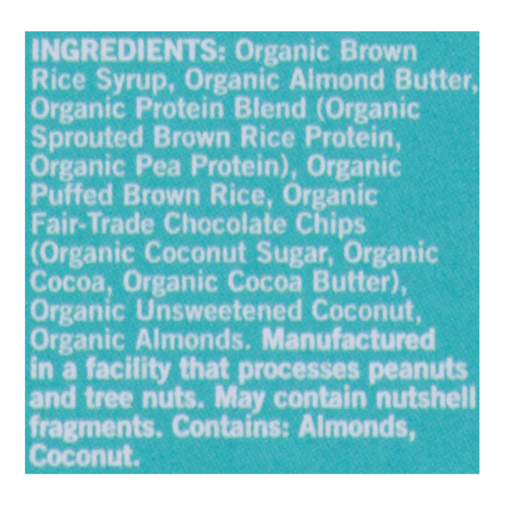 Gomacro - Bar Mini Cnt Almbt Cc - Case Of 7-7.1 Oz