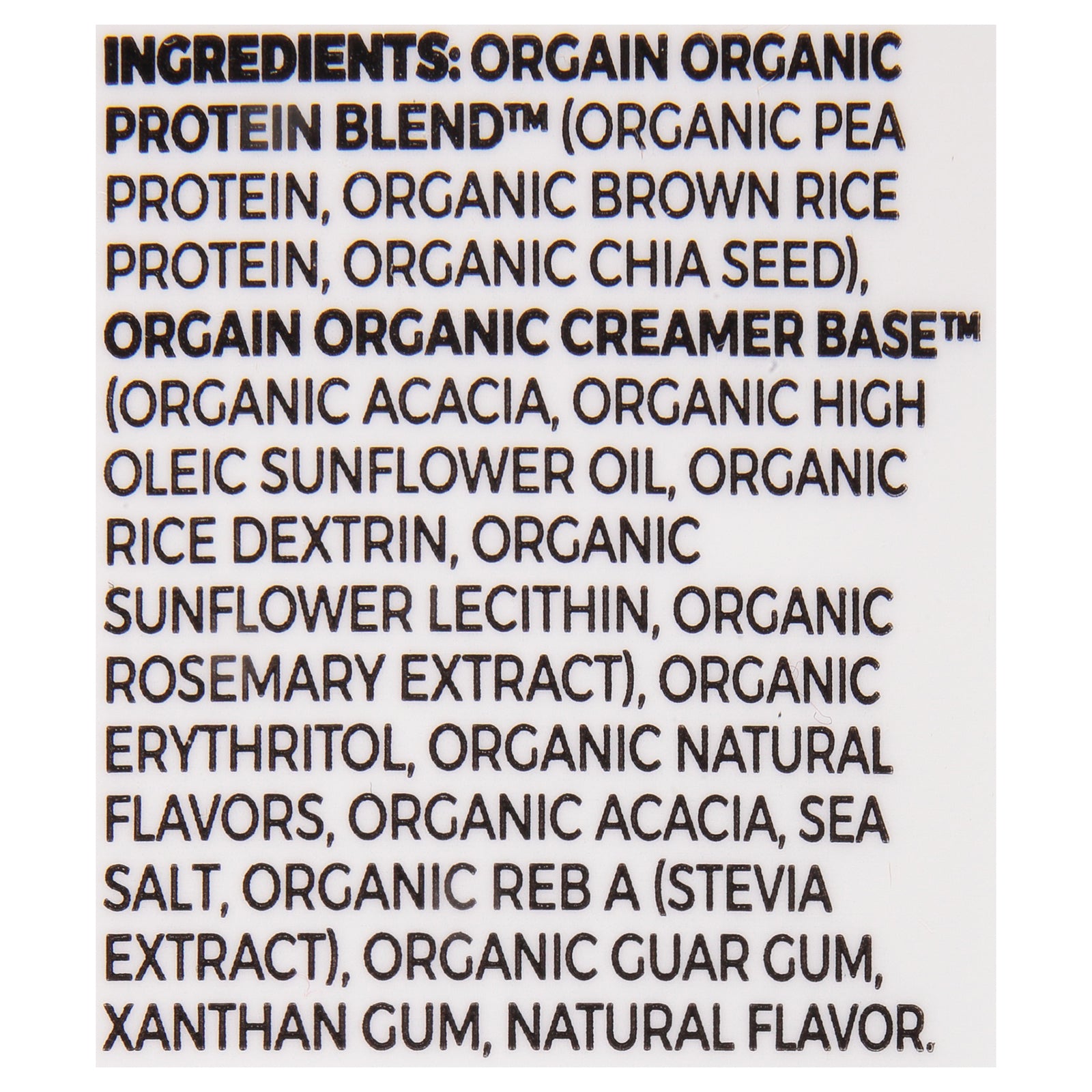 Orgain Organic Plant  Based Protein Powder  - 1 Each - 1.02 Lb