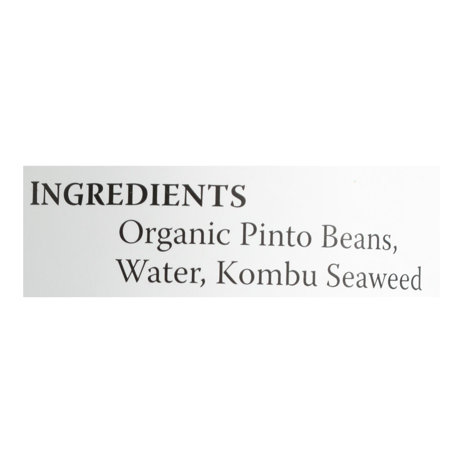 Eden Foods Organic Pinto Beans - Case Of 12 - 15 Oz.