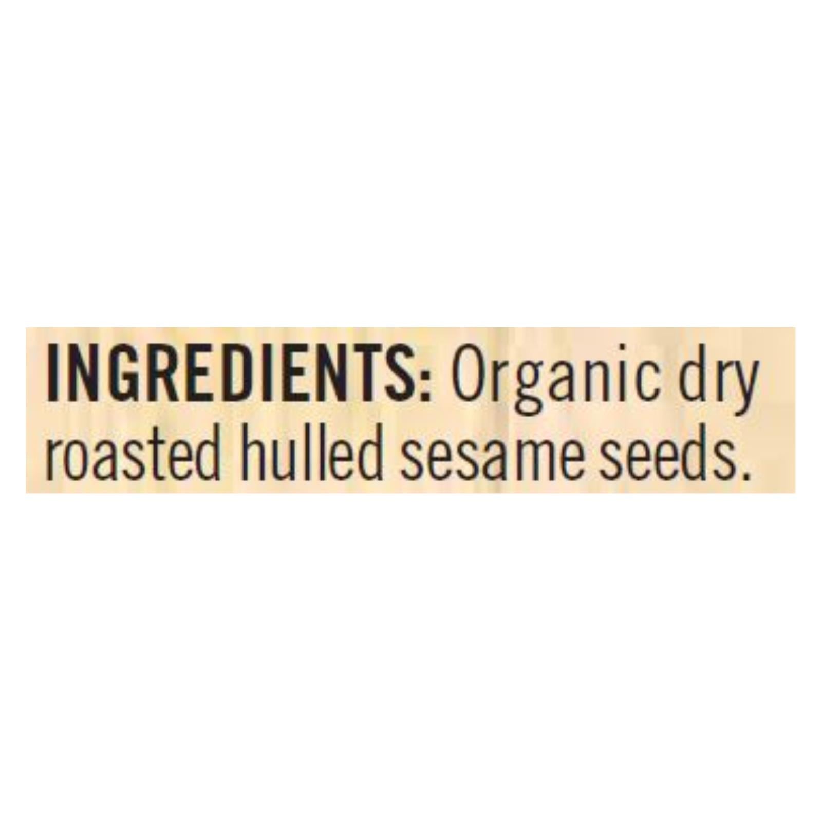 Woodstock Unsalted Organic Sesame Tahini - Case Of 12 - 16 Oz