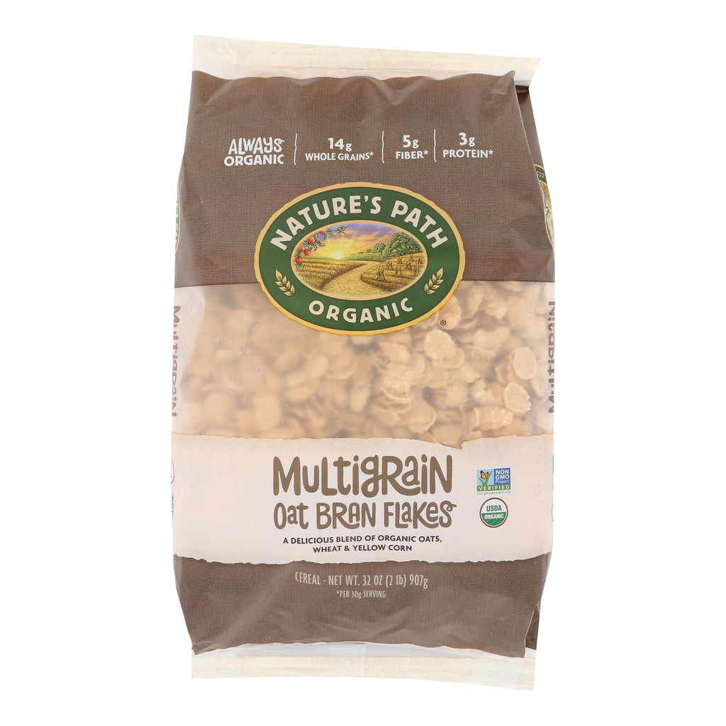 Nature's Path Organic Multigrain Oat-bran Cereal - Case Of 6 - 32 Oz.