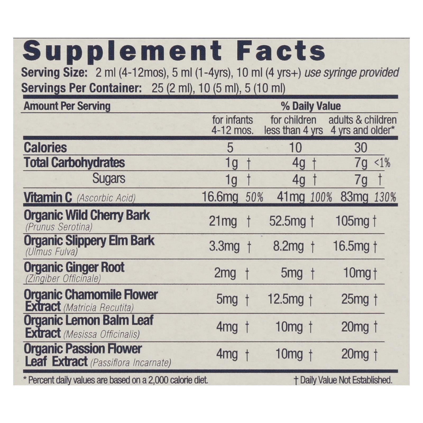 Mommy's Bliss - Cgh Syrup Baby Nght Tm - 1 Each - 1.67 Fz