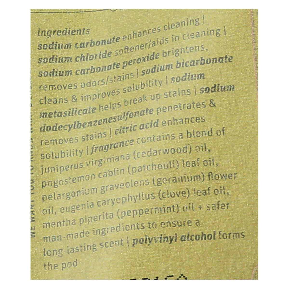 Stoneworks Olive Leaf Laundry Detergent Pods  - Case Of 6 - 50 Ct