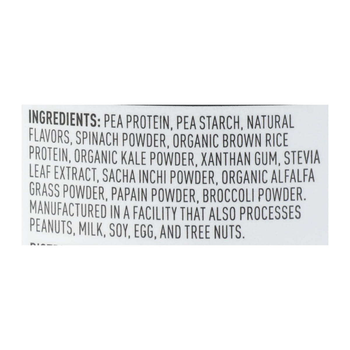 Vega Vanilla Protein & Greens  - 1 Each - 21.7 Oz