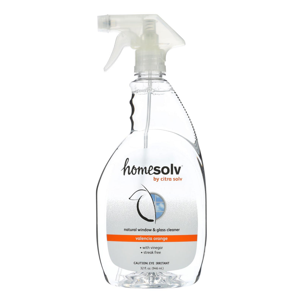 Citra-solv Natural Window And Glass Cleaner - Valencia Orange - Case Of 6 - 32 Fl Oz.