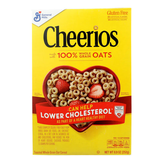 General Mills Cereal Whole Grain Oat  - Case Of 12 - 8.9 Oz