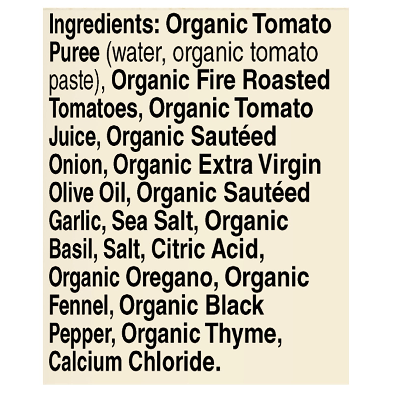 Muir Glen - Pasta Sauce Organic Fire Roasted Tomato - Case Of 12-23.5 Fluid Ounces