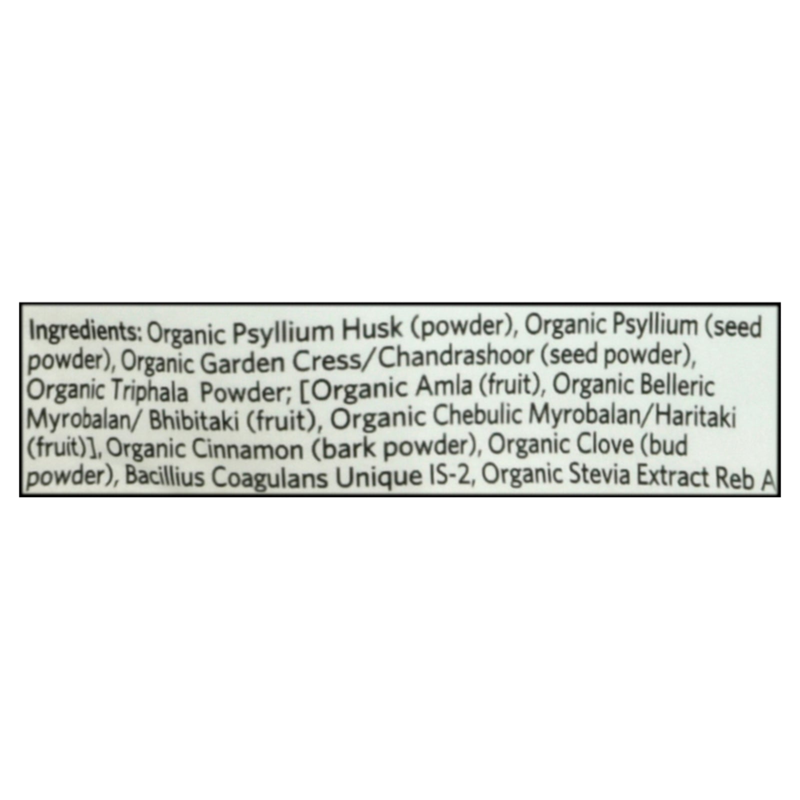 Organic India - Psyllium Organic Prebiotic/probiotic Cinnamon - Case Of 12 - 10 Ounces