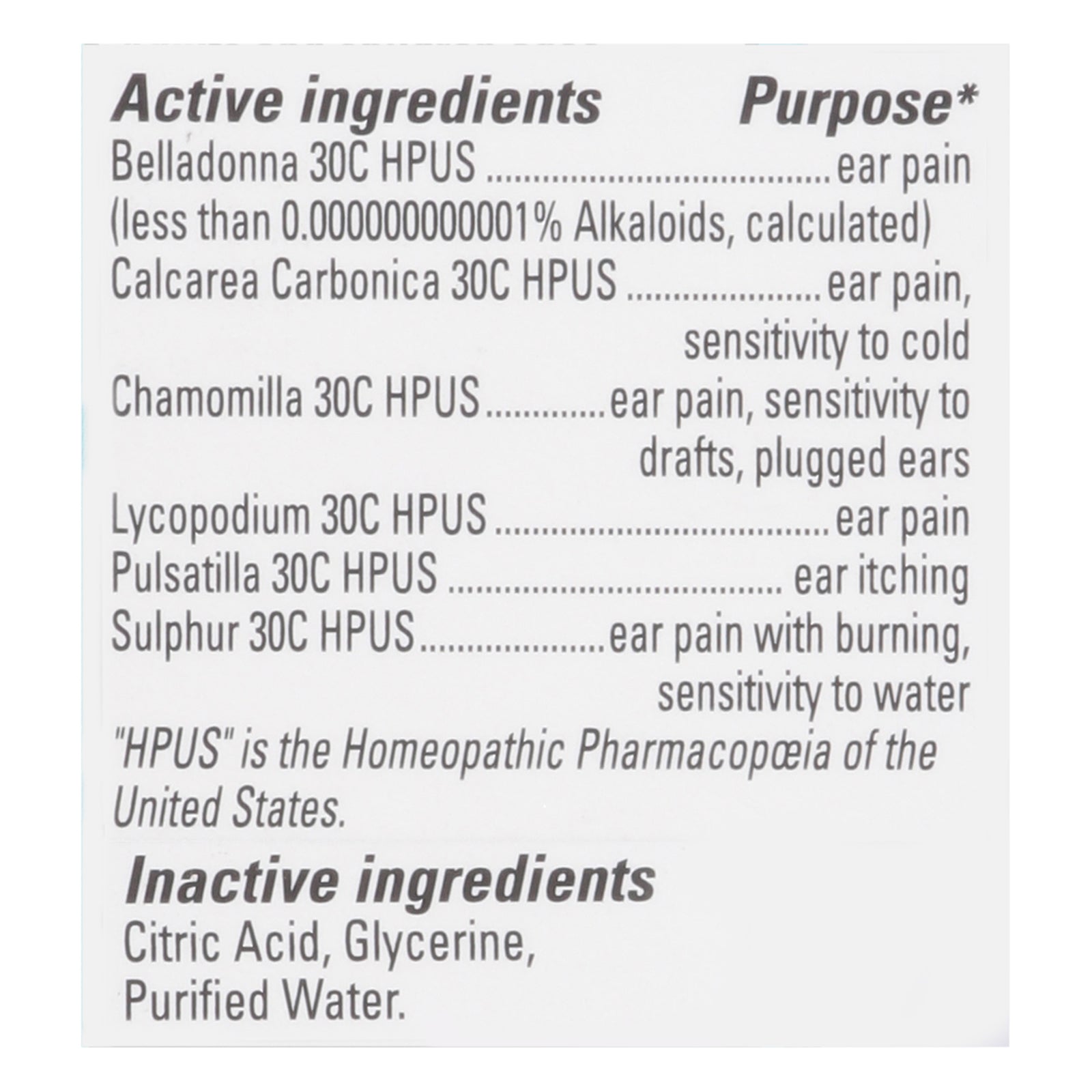 Hyland's - Drops Earache - 1 Each - 0.33 Fluid Ounces