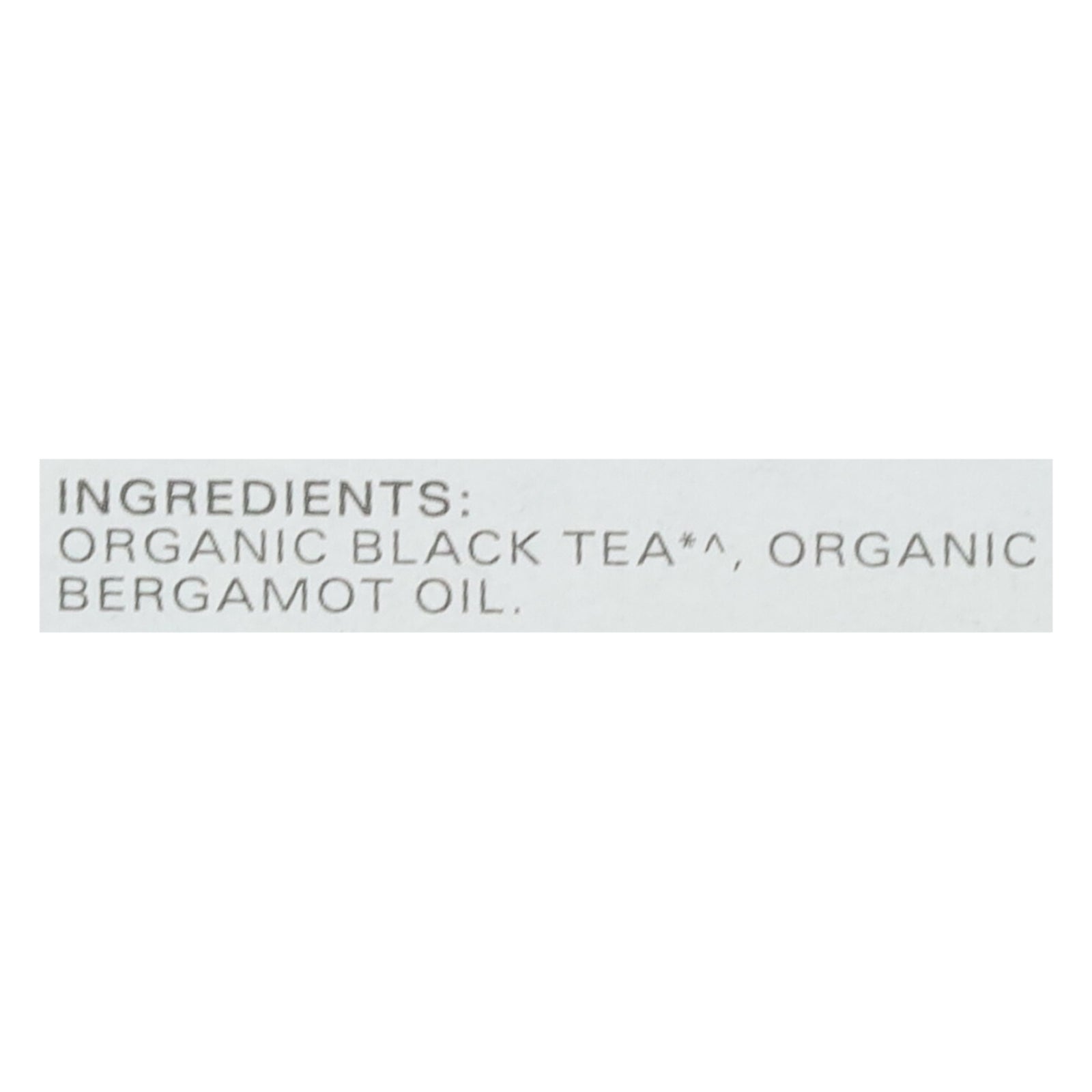 Tazo Tea - Tea Organic Black Earl Grey - Case Of 6-16 Bags