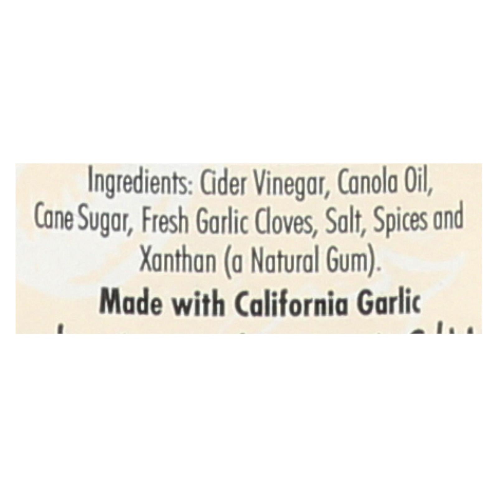 Garlic Expressions Salad Dressing - Vinaigrete - Case Of 12 - 12.5 Oz