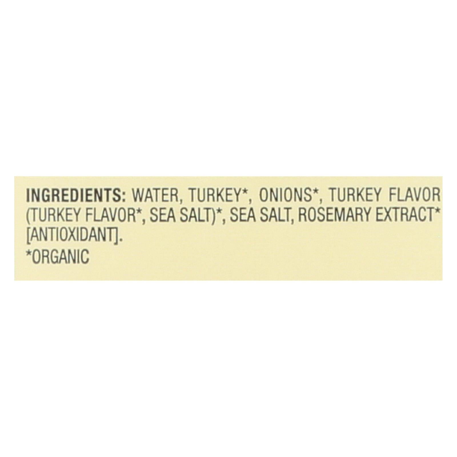 Pacific Natural Foods Turkey Broth - Organic - Case Of 12 - 32 Fl Oz.