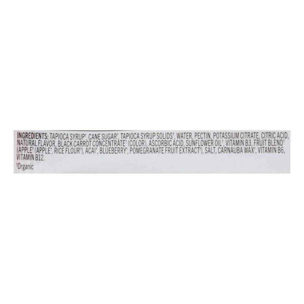 Probar Bolt Energy Chews - Organic Strawberry - 2.1 Oz - Case Of 12