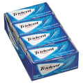 Trident Sugar-Free Gum, Original Mint, 14 Sticks/Pack, 12 Pack/Box (CDB12546)