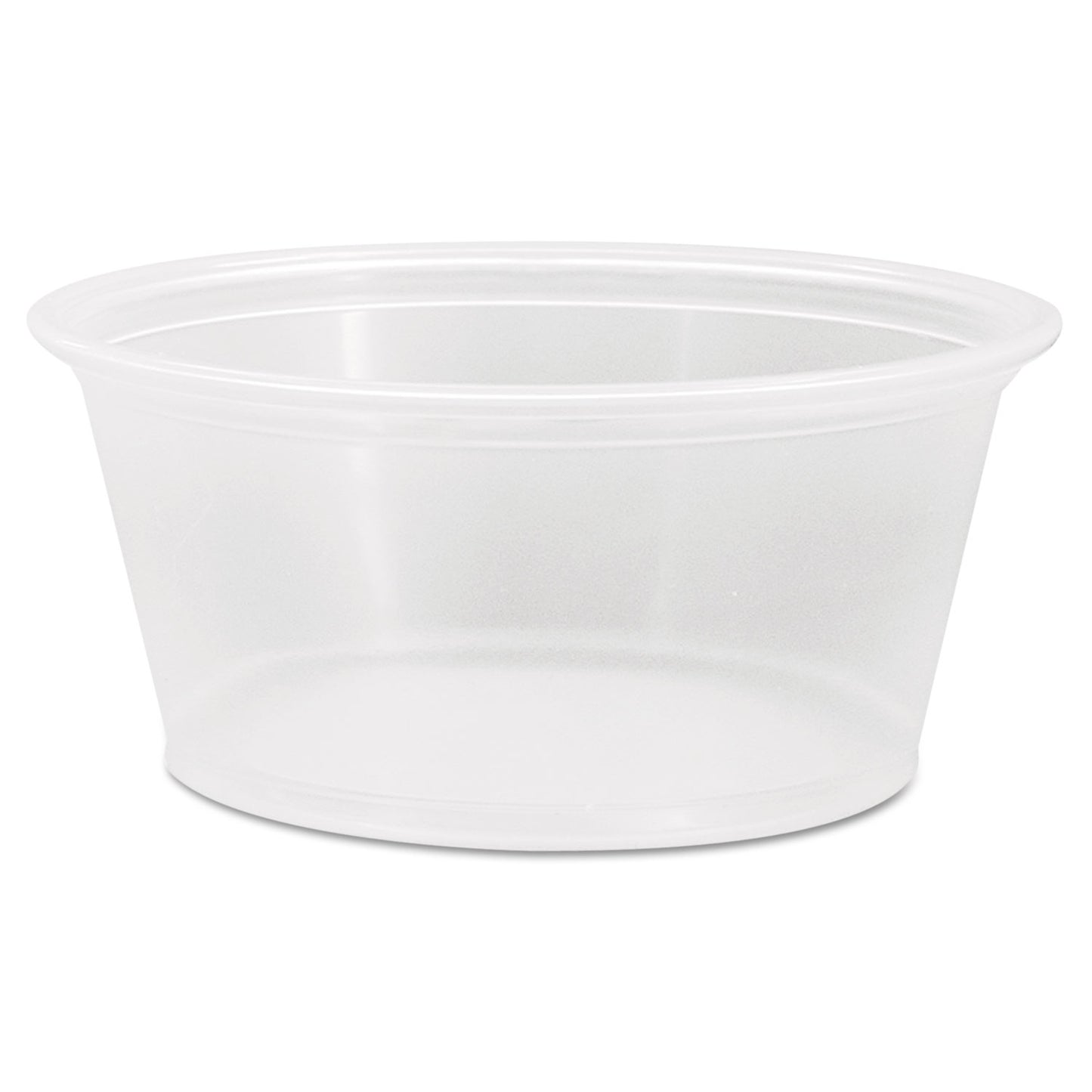 Dart Conex Complements Portion/Medicine Cups, 3.25 oz, Clear, 125/Bag, 20 Bags/Carton (DCC325PC)