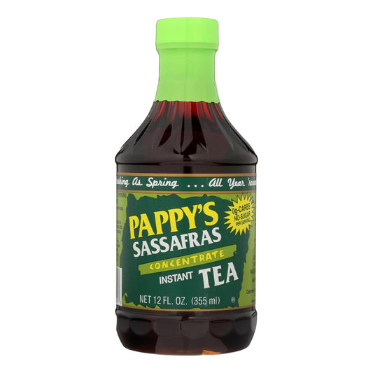 Pappy's, Sassafras Concentrate Instant Tea - Case Of 6 - 12 Fz