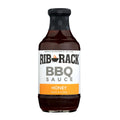 Rib Rack Bbq Sauce - Sweet Honey - Case Of 6 - 19 Oz.