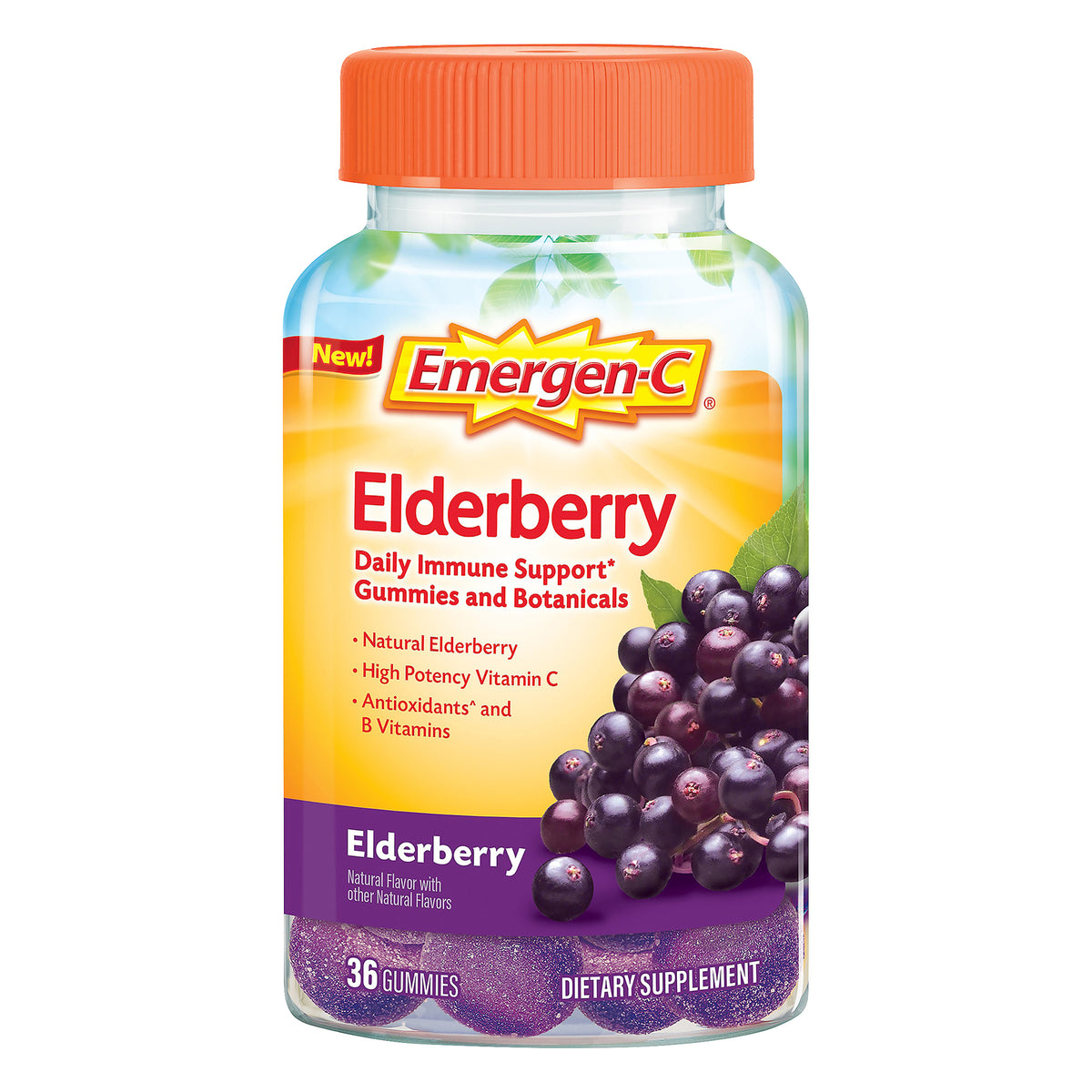 Emergen-c - Immune+ Gummies Eldrberry - Ea Of 1-36 Ct – Sweety Goods
