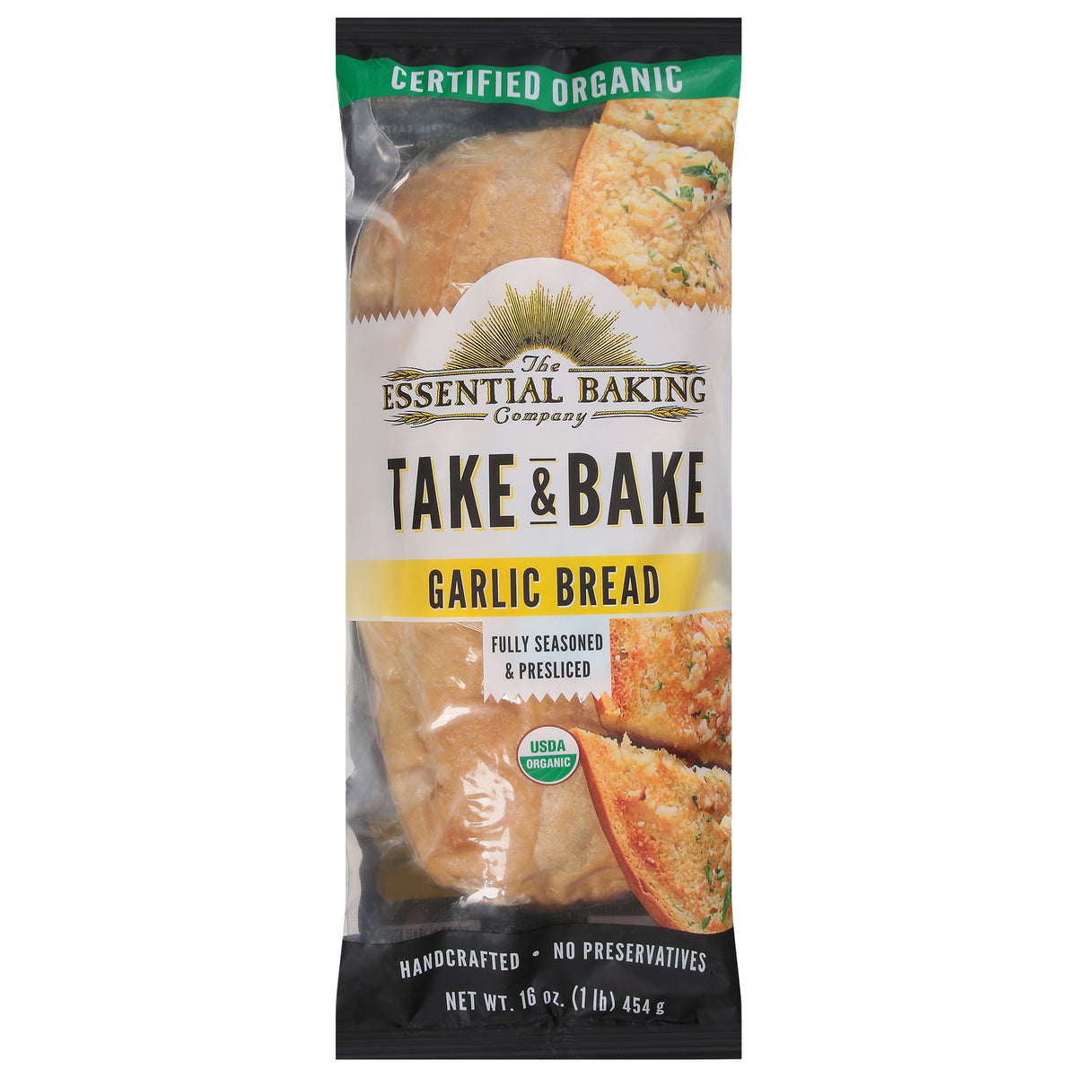 Essential Baking Company - Brd Tk&bake Garlic - Case Of 16 - 16 Oz