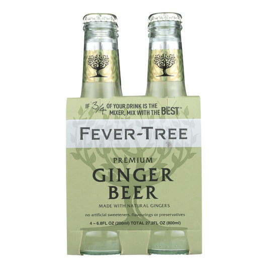 Fever - Tree Ginger Beer - Beer - Case Of 6 - 6.8 Fl Oz.