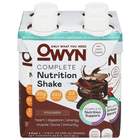 Owyn-only What You Need - Meal Rplace Choc Plnt - Cs Of 3-4/11.15