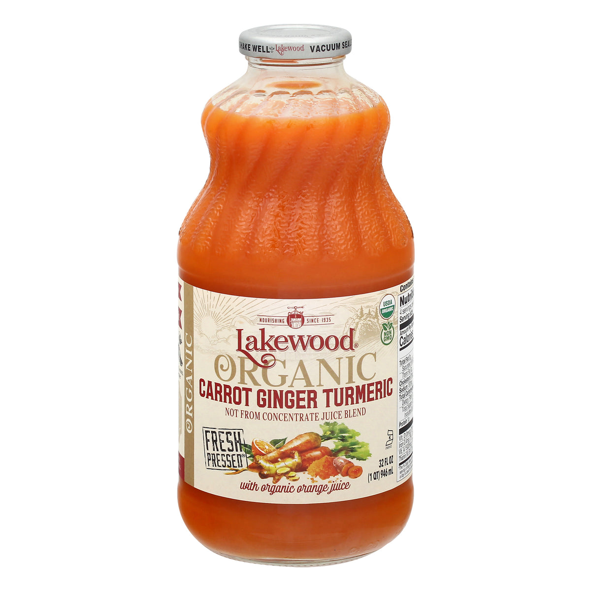 Lakewood - Juice Og2 Cart Gngr Trmrc - Cs Of 6-32 Oz