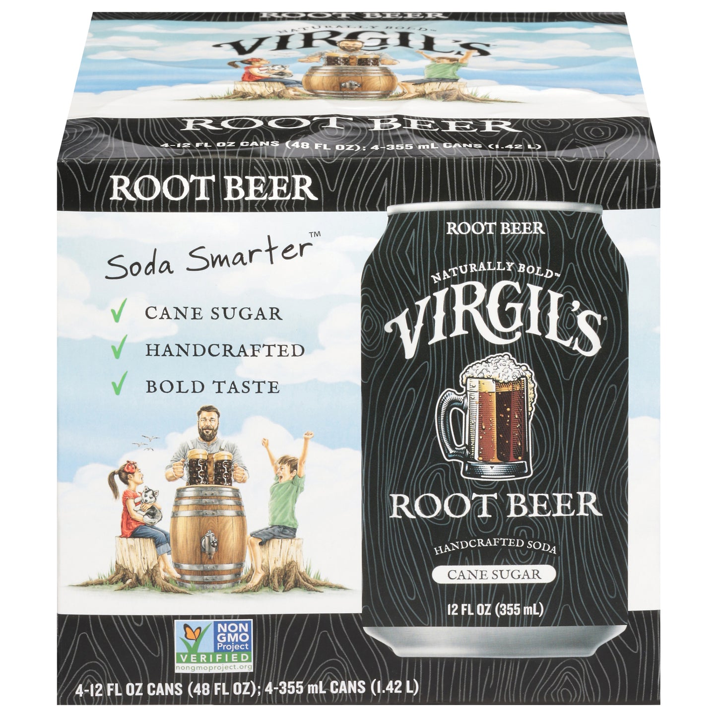 Virgil's - Soda Root Beer - Cs Of 6-4/12 Fz