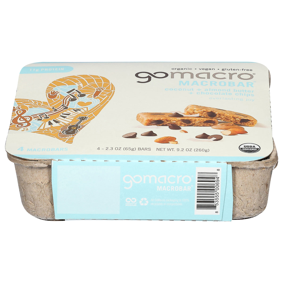 Gomacro - Bar Og2 Cnut Alm Btr Cchp - Cs Of 7-4/2.3 Oz
