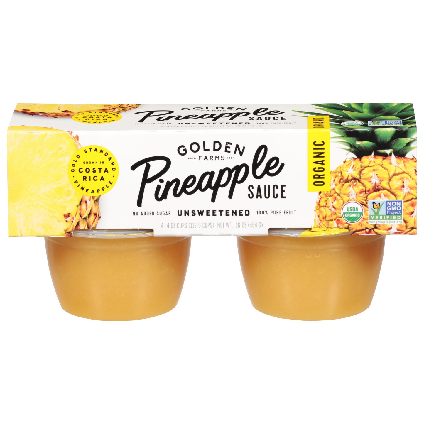 Golden Farms - Sauce Cups Og2 Pineapple - Cs Of 9-4/4 Fz