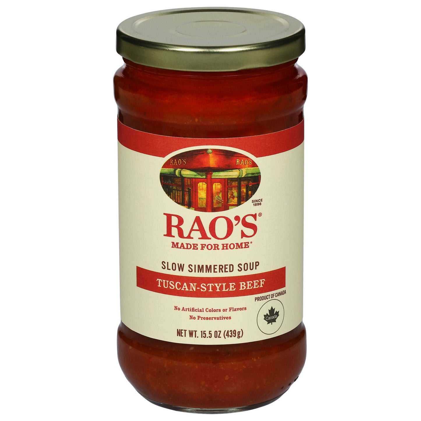 Rao's - Soup Tuscan Style Beef - Cs Of 6-15.5 Fz