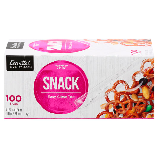 Essential Everyday - Rclsb Bags Snack 1.15 - Cs Of 12-100 Ct