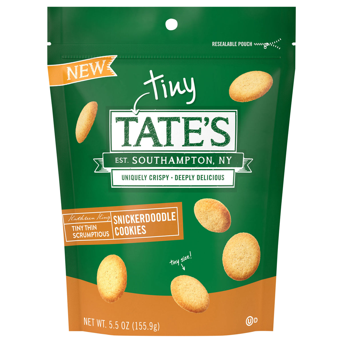 Tate's Bake Shop - Cookie Tiny Snickerdoodle - Cs Of 6-5.5 Oz