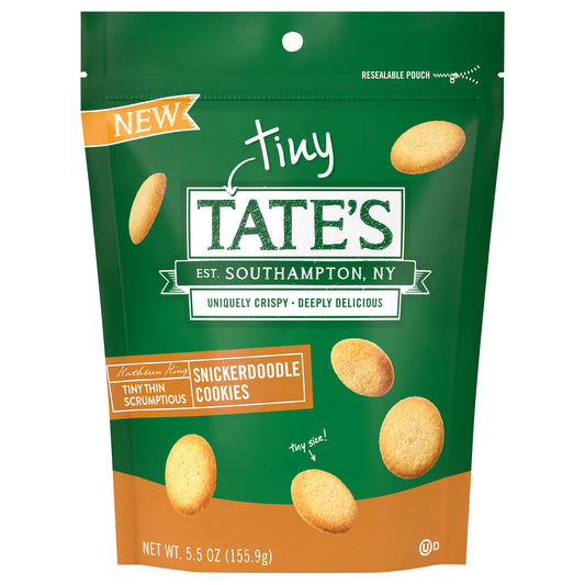 Tate's Bake Shop - Cookie Tiny Snickerdoodle - Cs Of 6-5.5 Oz