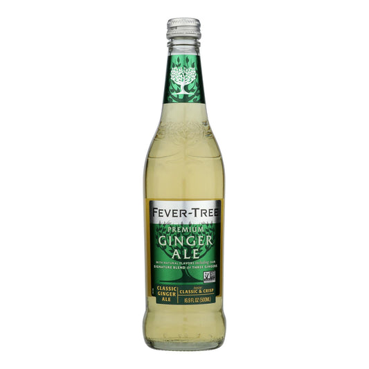Fever - Tree Ginger Ale - Ale - Case Of 8 - 16.9 Fl Oz.
