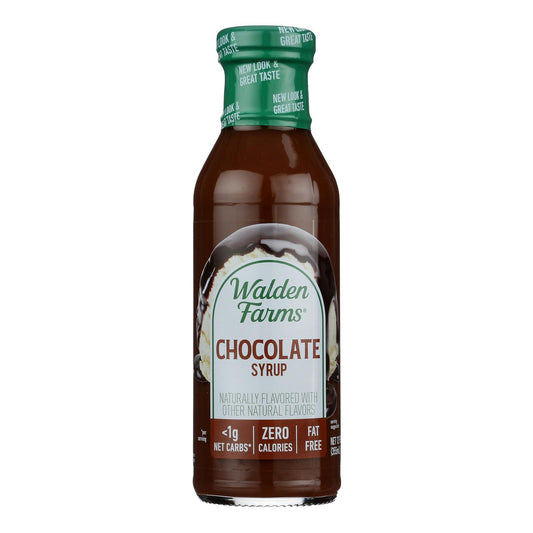 Walden Farms Syrup - Sugar Free Chocolate - Case Of 6 - 12 Fl Oz