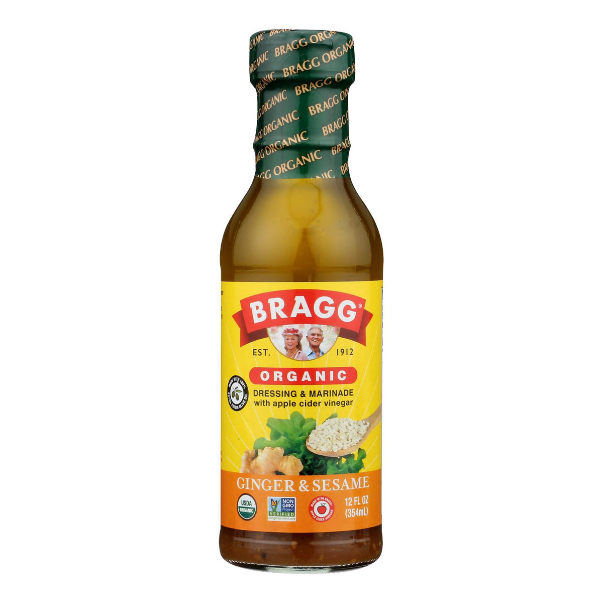 Bragg - Dressing And Marinade - Ginger And Sesame - 12 Oz - Case Of 6