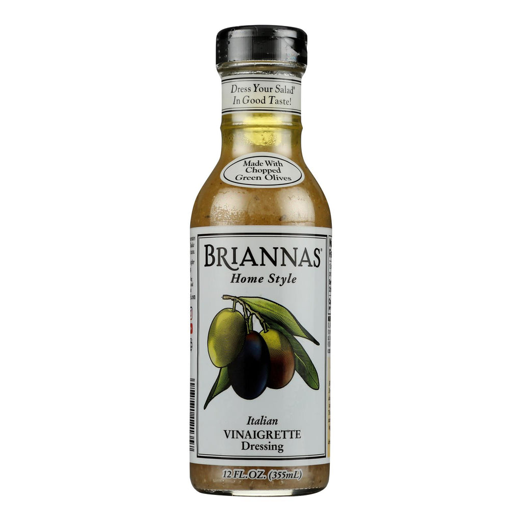 Brianna's - Salad Dressing - Italian Vinaigrette - Case Of 6 - 12 Fl Oz.