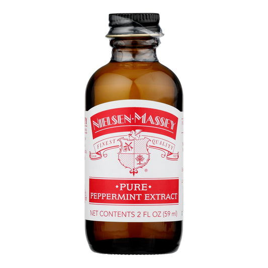 Nielsen-massey Vanilla - Peppermint Extract Pure - Cs Of 8-2 Oz